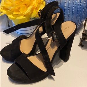 Lauren Conrad Black Heels